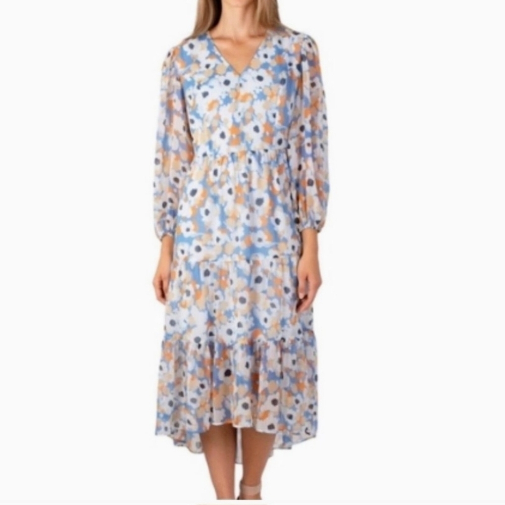 Joie  Ladies Lightweight Pullover Printed Maxi Dress Floral Fields (Limited)